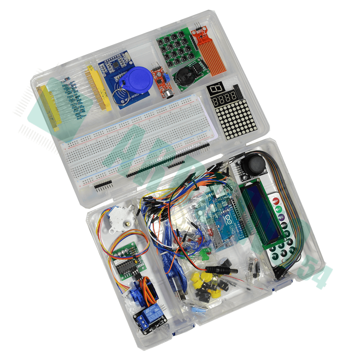 Arduino starter kit с Arduino Uno (ATmega16U2) с коробкой