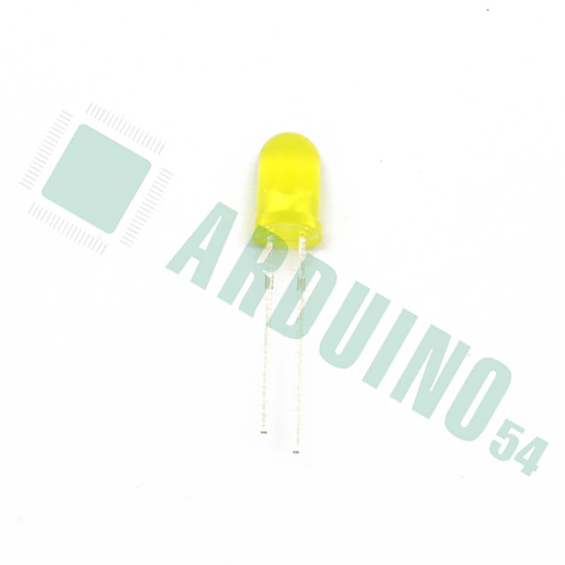Светодиод 5мм (жёлтый)