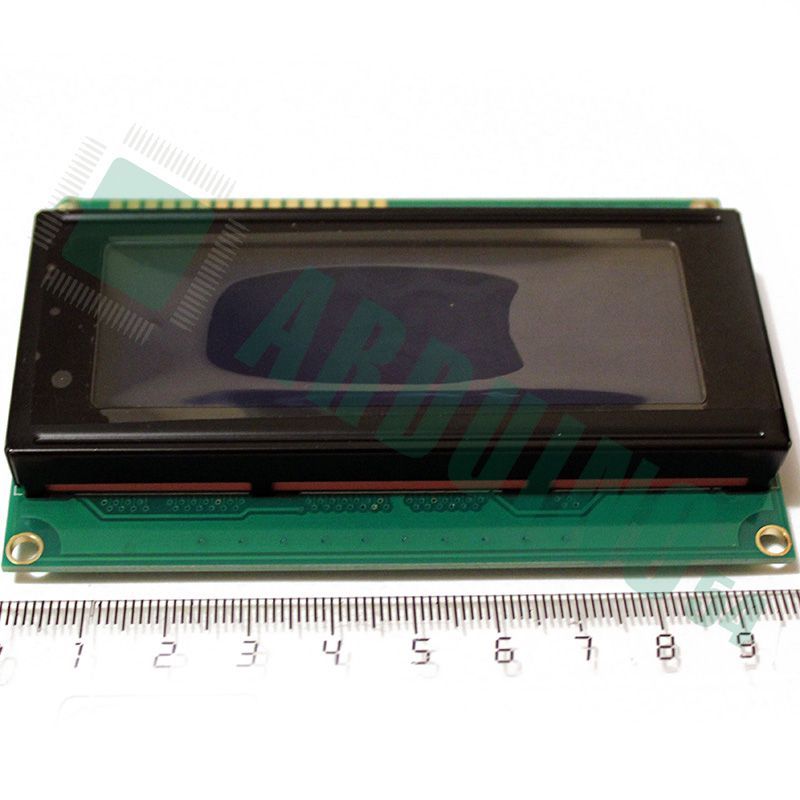 LCD 20×4 2004 дисплей синий