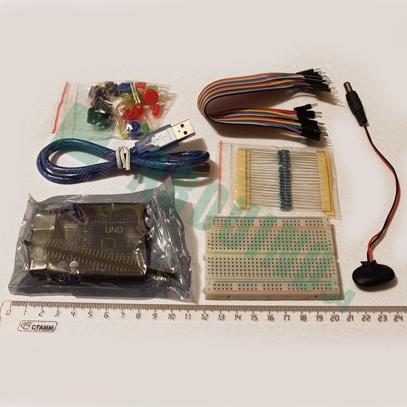 Базовый Arduino starter kit с Arduino Uno (CH340)
