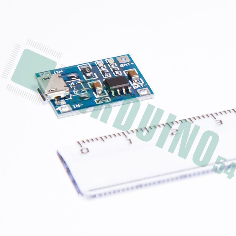 TP4056 Micro USB (для зарядки аккумуляторов Li-Pol, Li-Ion)
