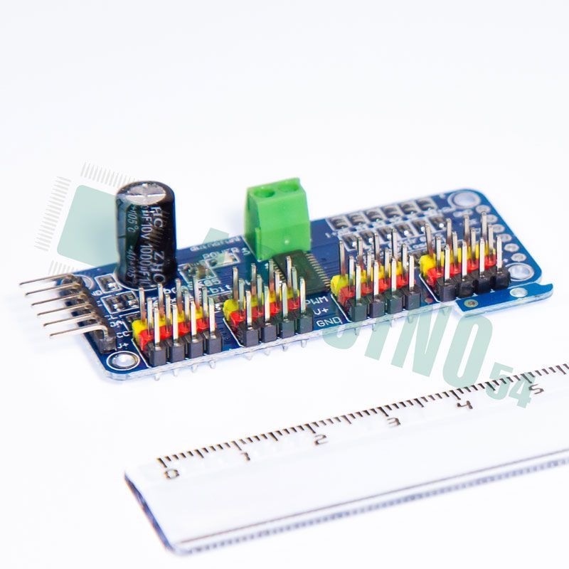 PCA9685 16-Channel 12-bit шим серводвигателя I2C для Arduino робота