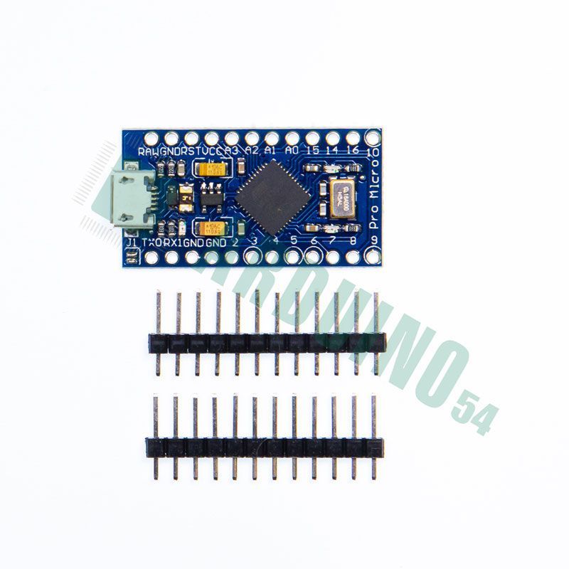Arduino Pro Micro с Micro USB (ATmega32U4 5v)