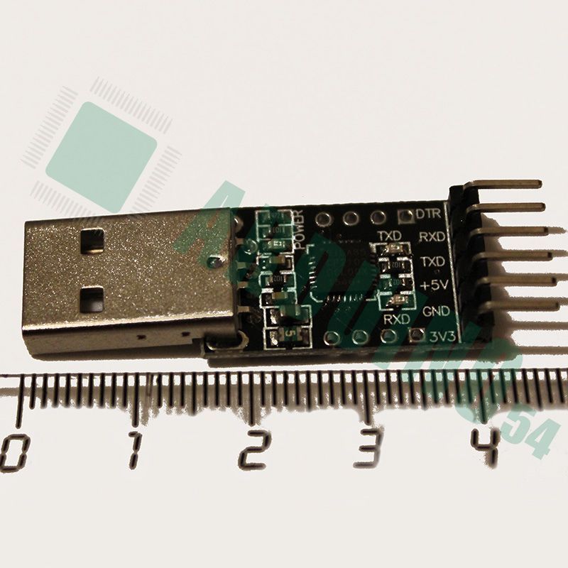 USB to TTL Модуль (CP2102) + DTR pin