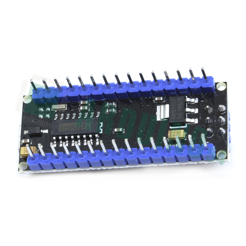 Arduino Nano V2.0 (ATmega168) c MicroUSB (CH340G) без кабеля