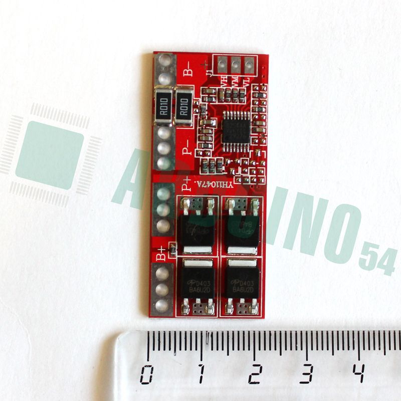 Контроллер заряда разряда PCM 4S 15A 14.4В 14.8В 16.8В для 4 Li-Ion аккумуляторов 18650