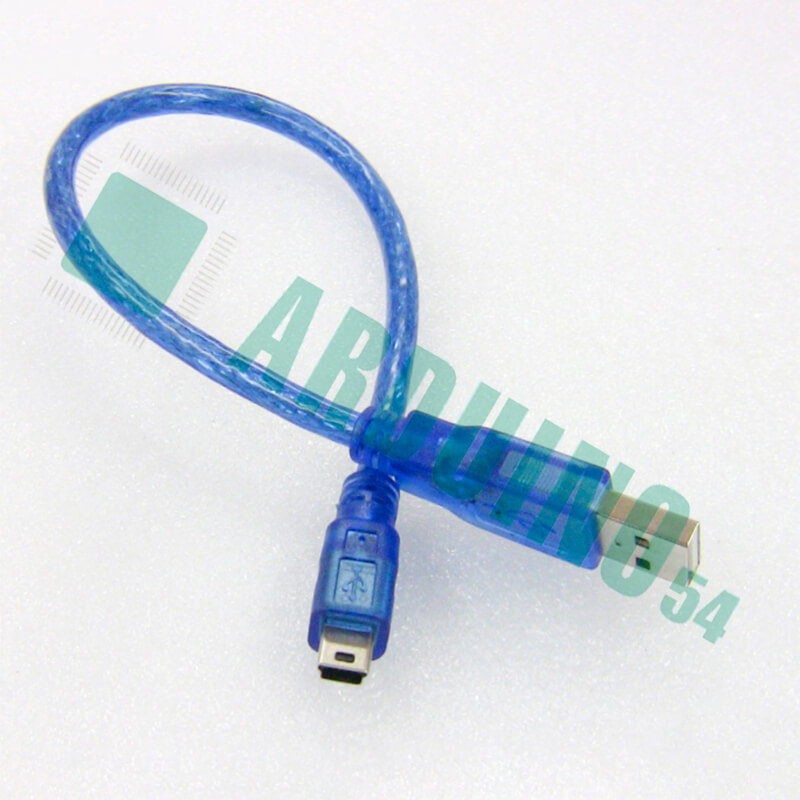Кабель USB 2.0 A – mini USB 5pin (m-m), 0,3м