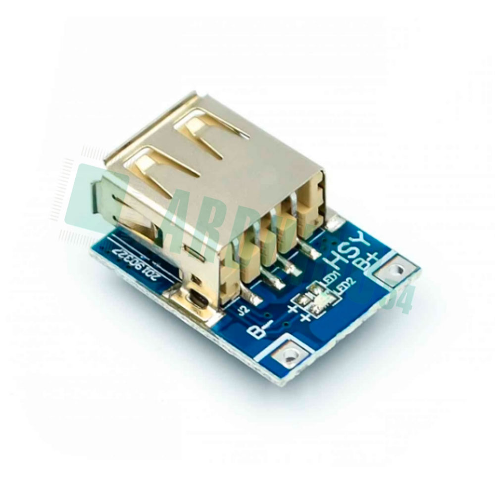 Модуль Powerbank заряда LiPo с USB, повышающий преобразователь напряжения 134N3P