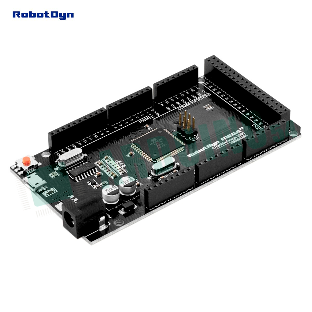 Arduino Mega 2560 CH340G/ATmega2560-16AU, Micro-USB, RobotDyn
