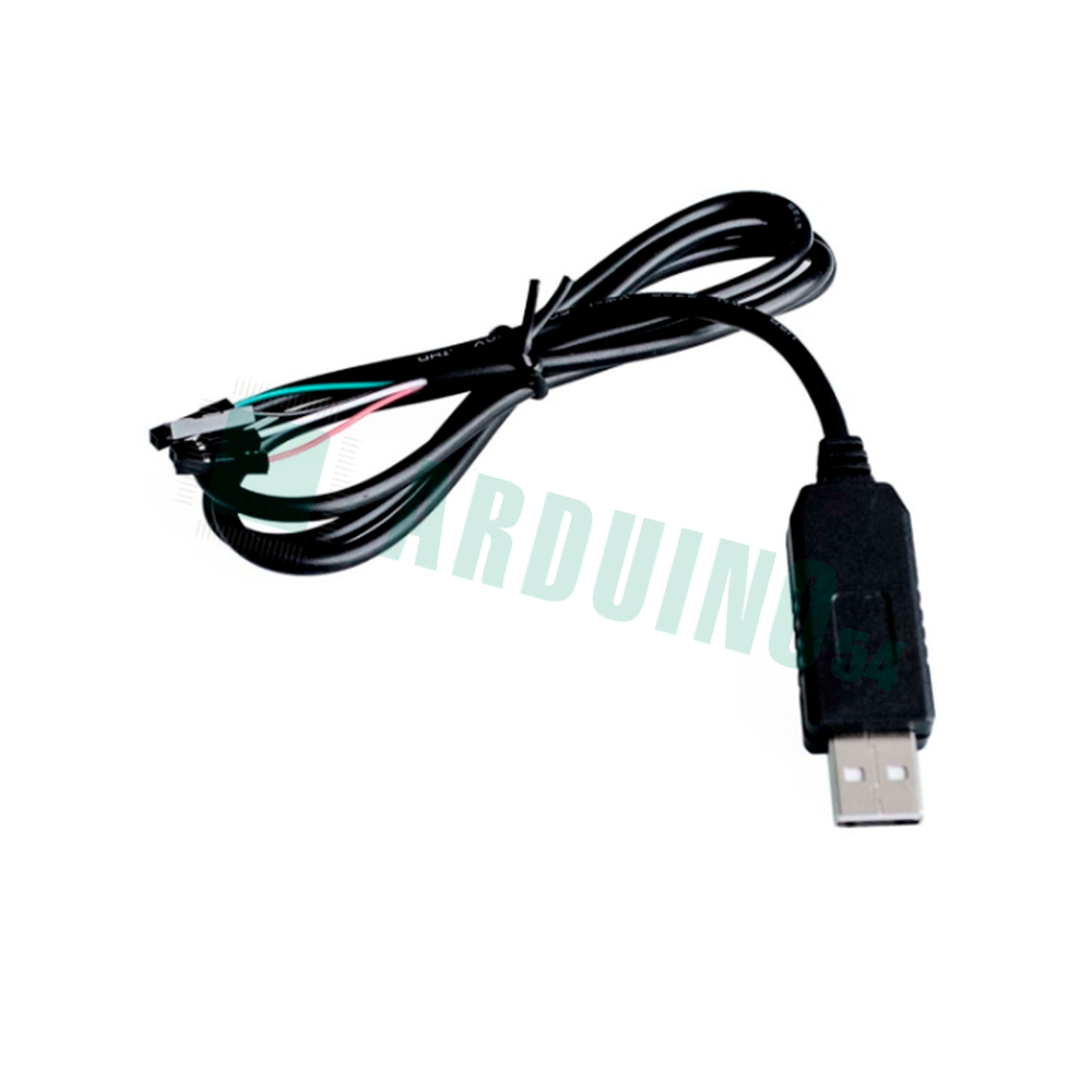 Кабель RS232 (USB к UART TTL) 4 пина, PL2303HX