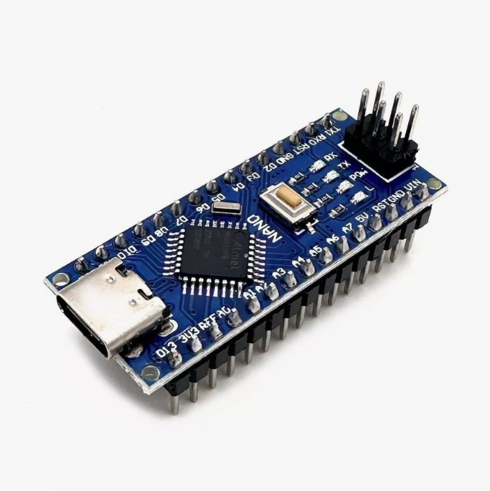 Arduino Nano V3.0 Type-C USB, без кабеля, ножки впаяны