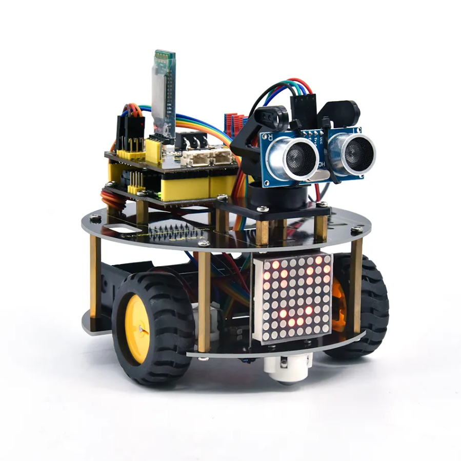 Набор KS0558 от Keyestudio: DIY Программируемый комплект 2WD робота Smart Little Turtle Robot Car V3.0