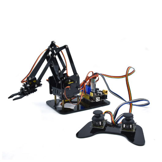 Набор KS0198X от Keyestudio: DIY Акриловый механический 4DOF манипулятор 4DOF Robot Mechanical Arm Kit