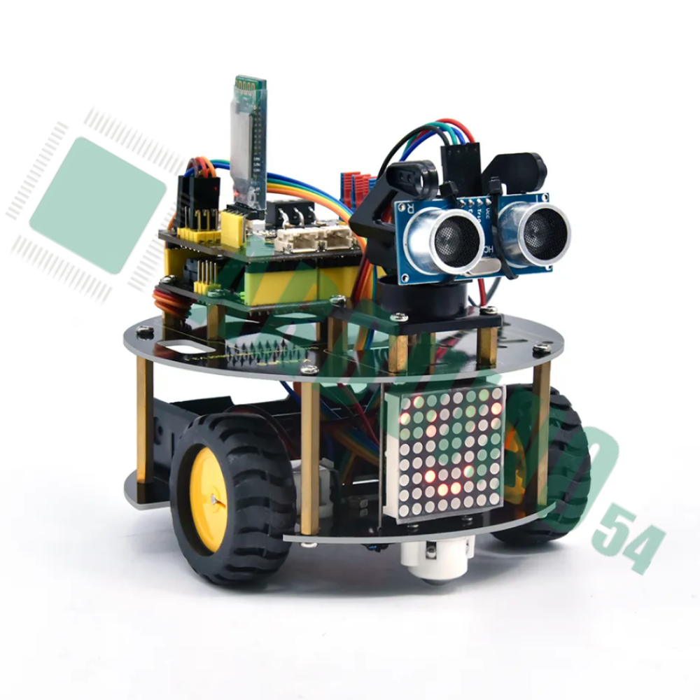 Набор KS0558 от Keyestudio: DIY Программируемый комплект 2WD робота Smart Little Turtle Robot Car V3.0