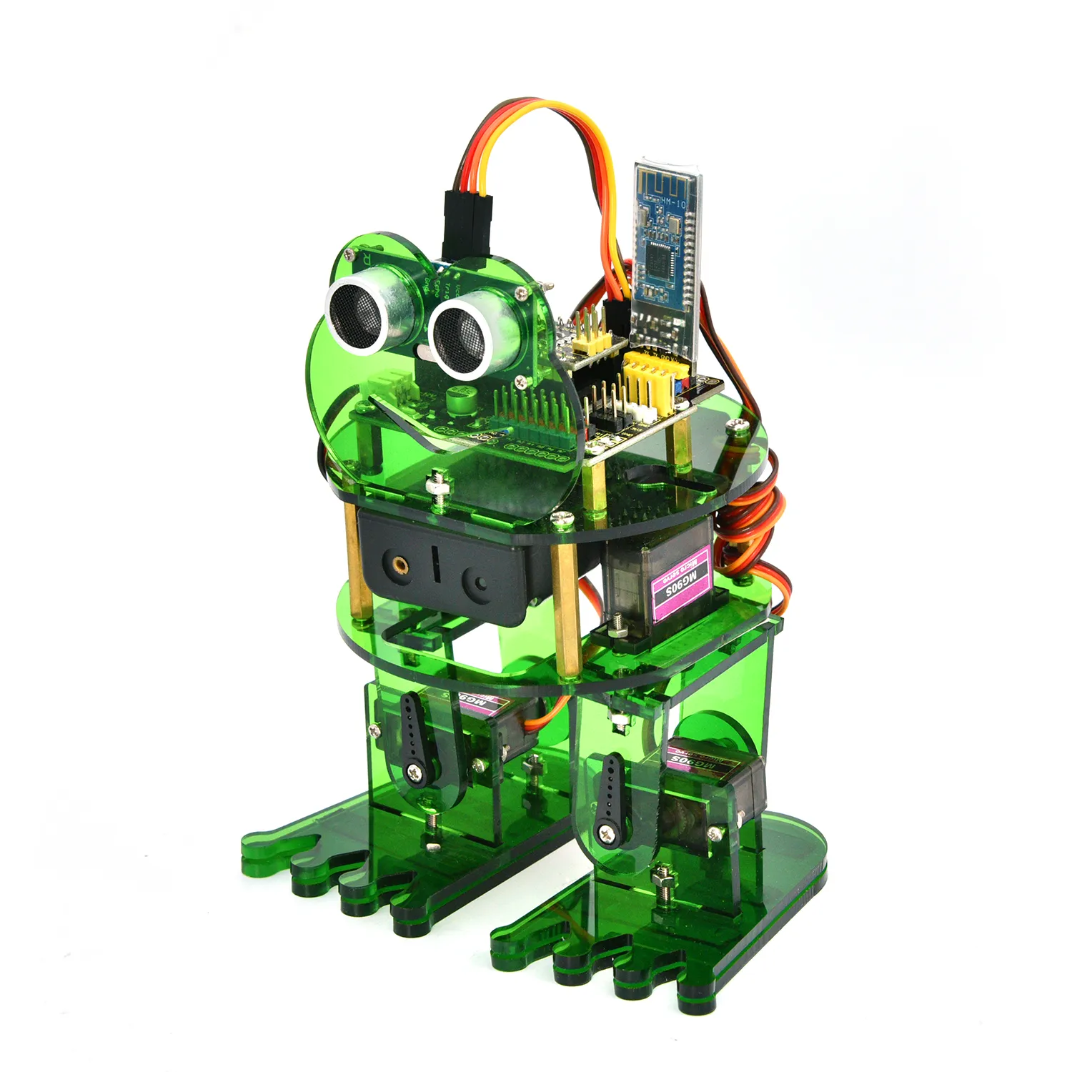 Набор KS0446 от Keyestudio: Robot Frog для Arduino Nano, графическое программирование, управление с iOS/Android